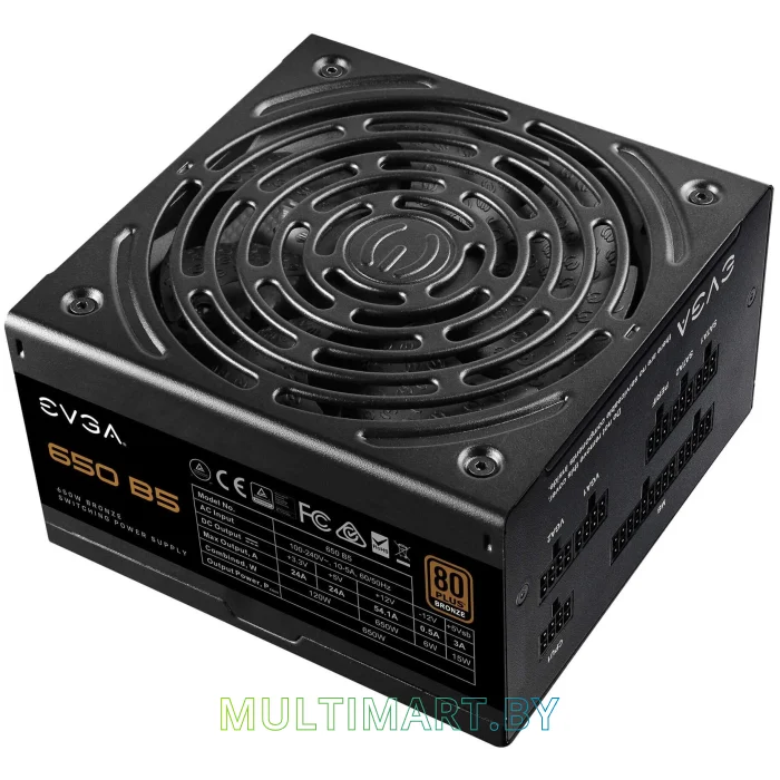 Блок питания EVGA 650W B5 (220-B5-0650-V2)